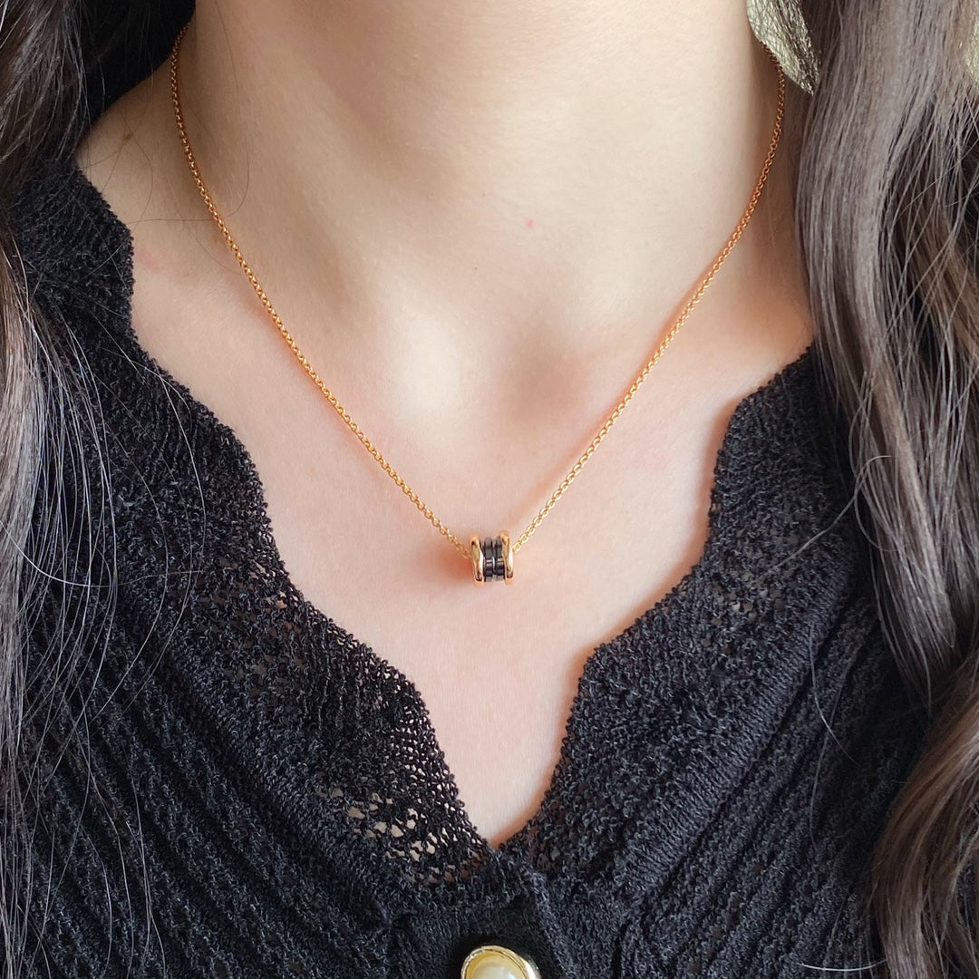 Bvlgari Zero 1 Ceramic Mini Necklace - product view 2