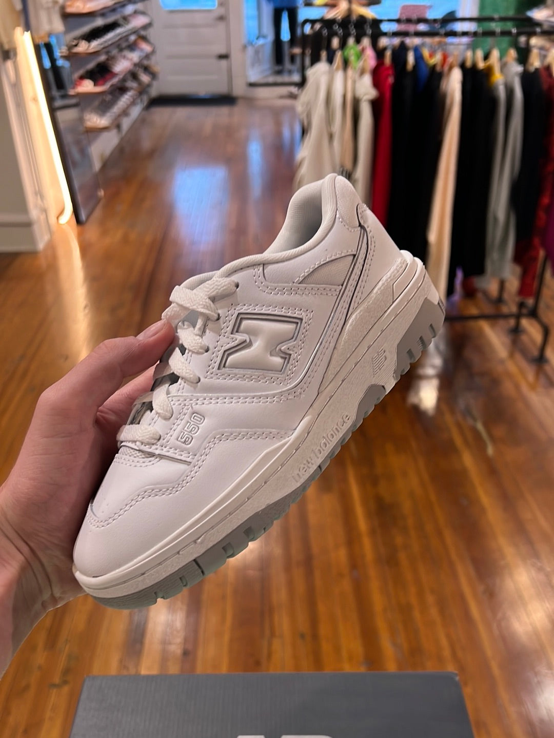 New Balance 550 “White Grey” - product view 5