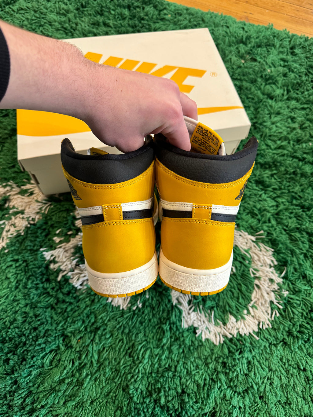 Jordan 1 High “Yellow Ochre” - product view 4