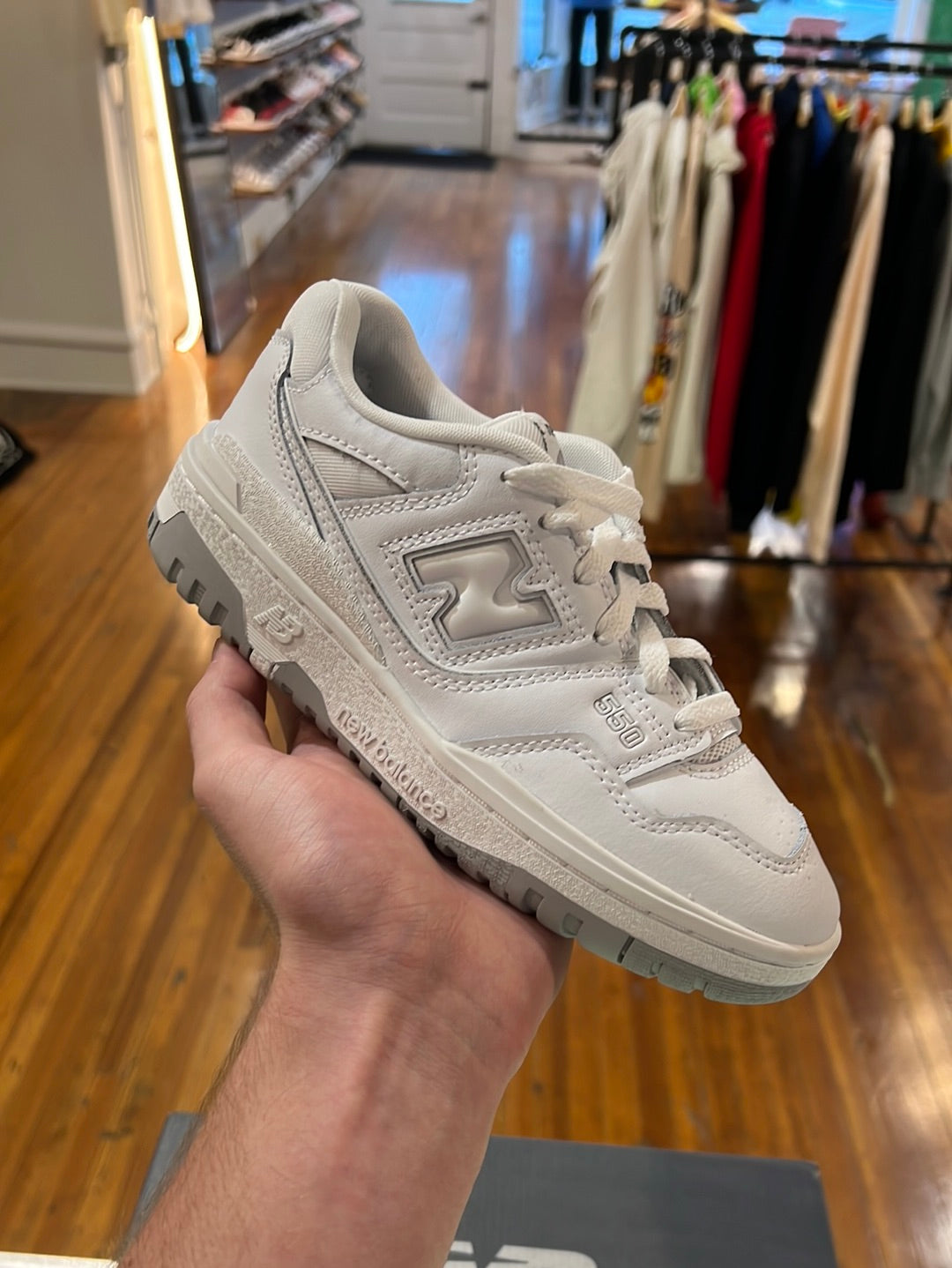 New Balance 550 “White Grey” - product view 2