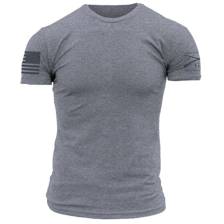 Basic T-Shirt - Dark Heather Grey