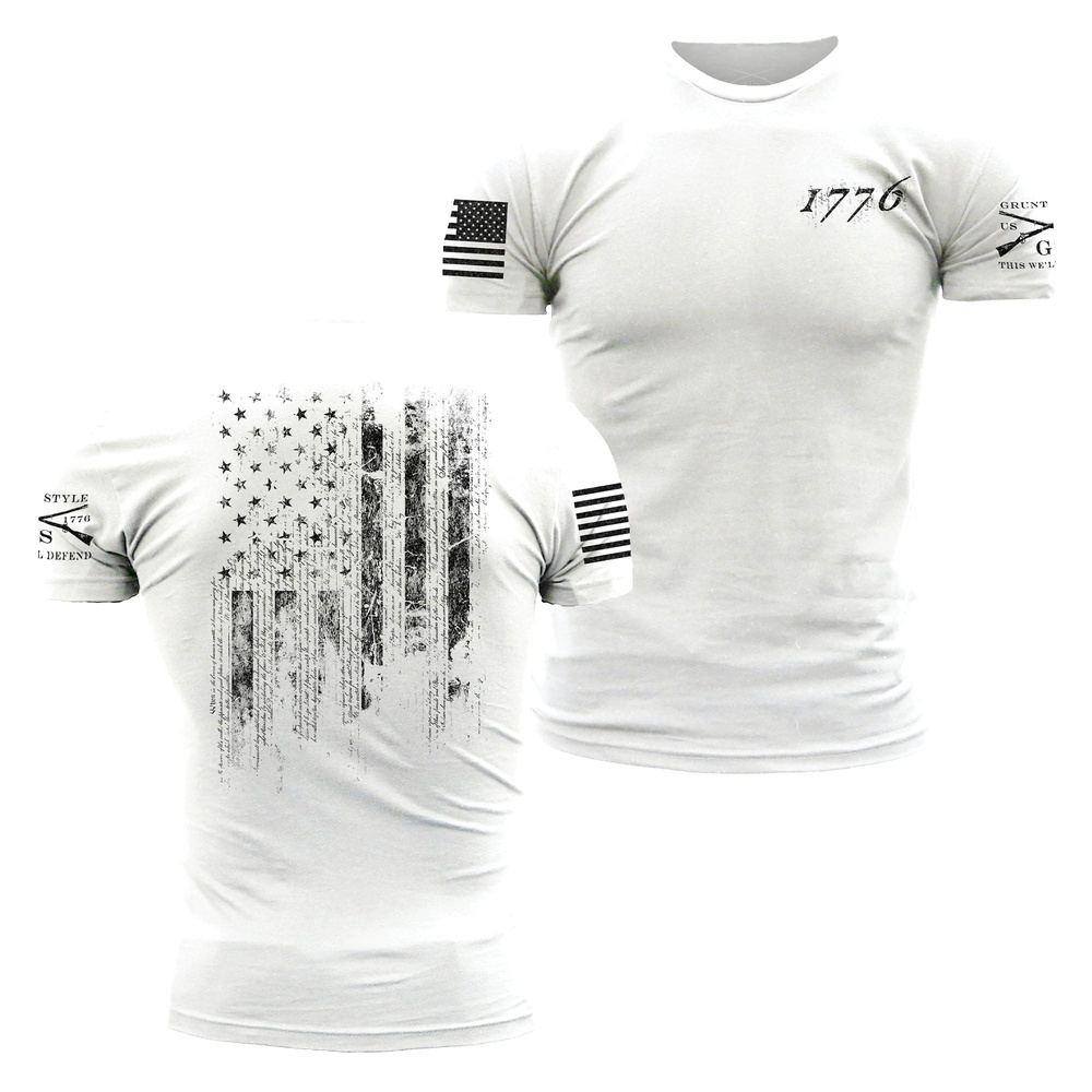 1776 Flag T-Shirt - WhIte