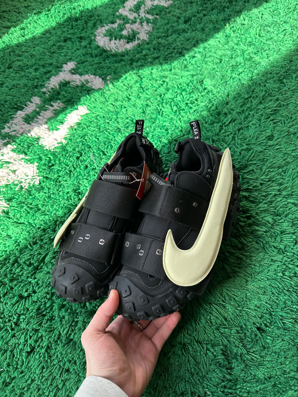 Nike CPFM Air Flea 2 “Black Alabaster” - product view 2
