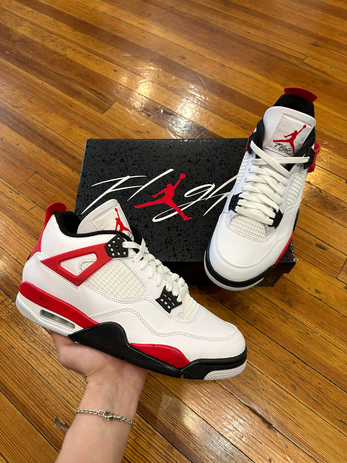 Jordan 4 “Red Cement” - product view 3