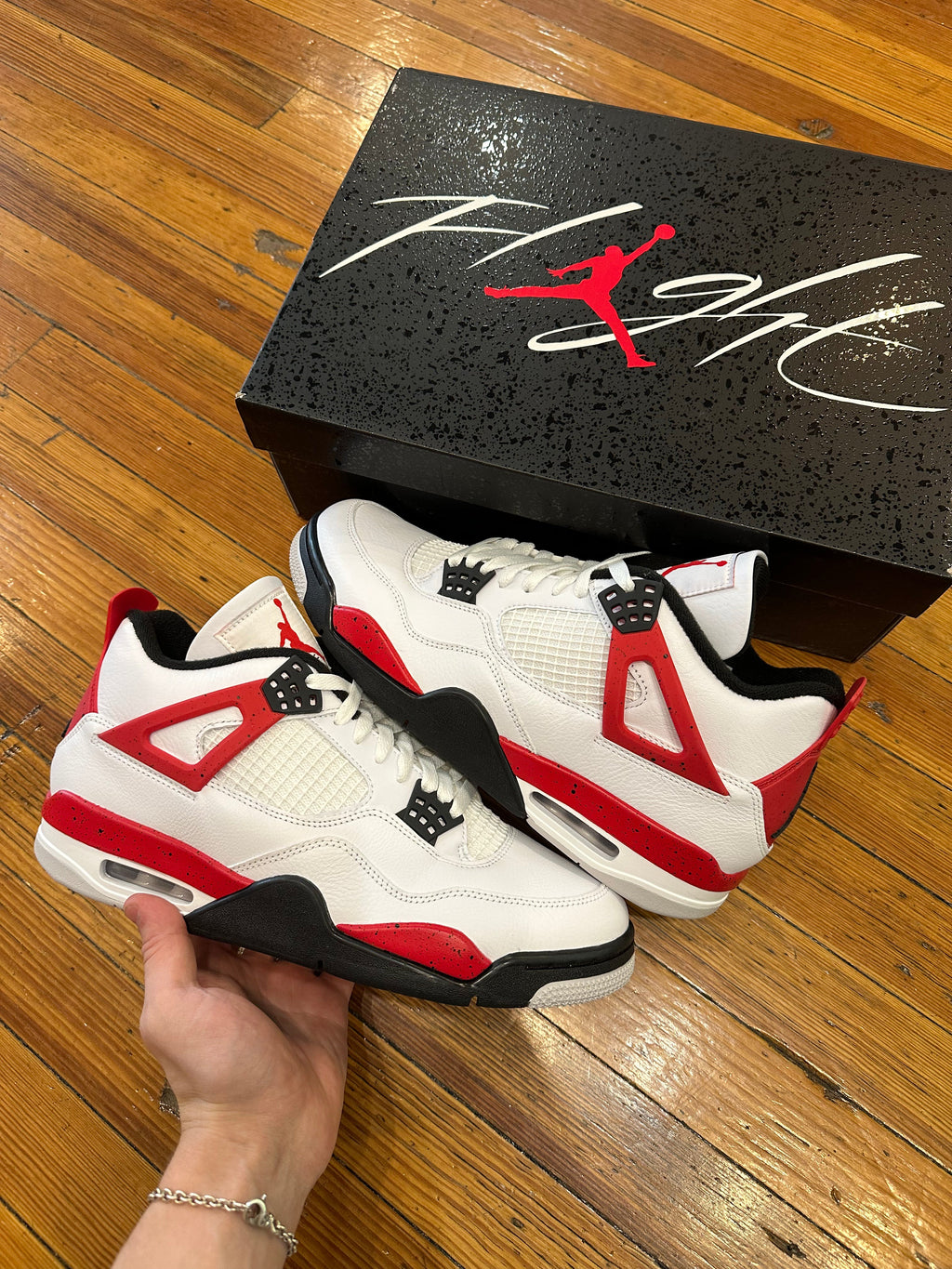 Jordan 4 “Red Cement” - product view 5