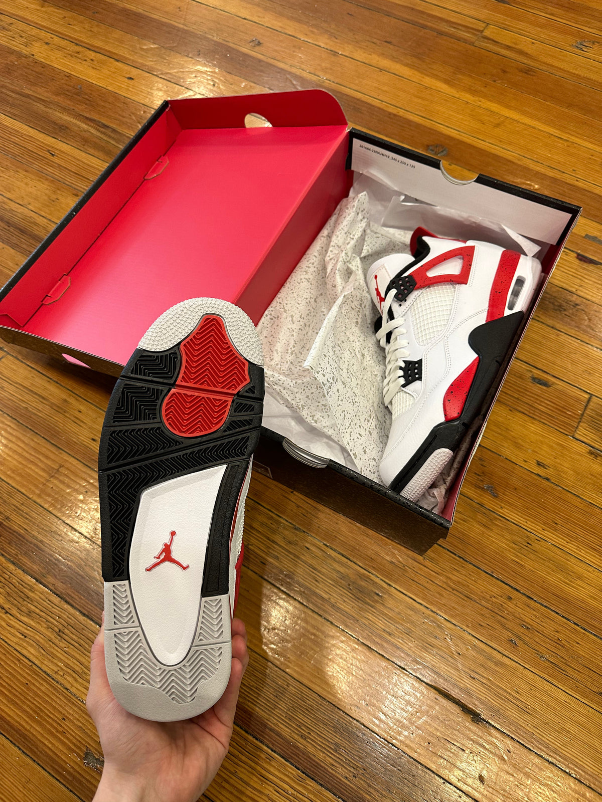 Jordan 4 “Red Cement” - product view 6