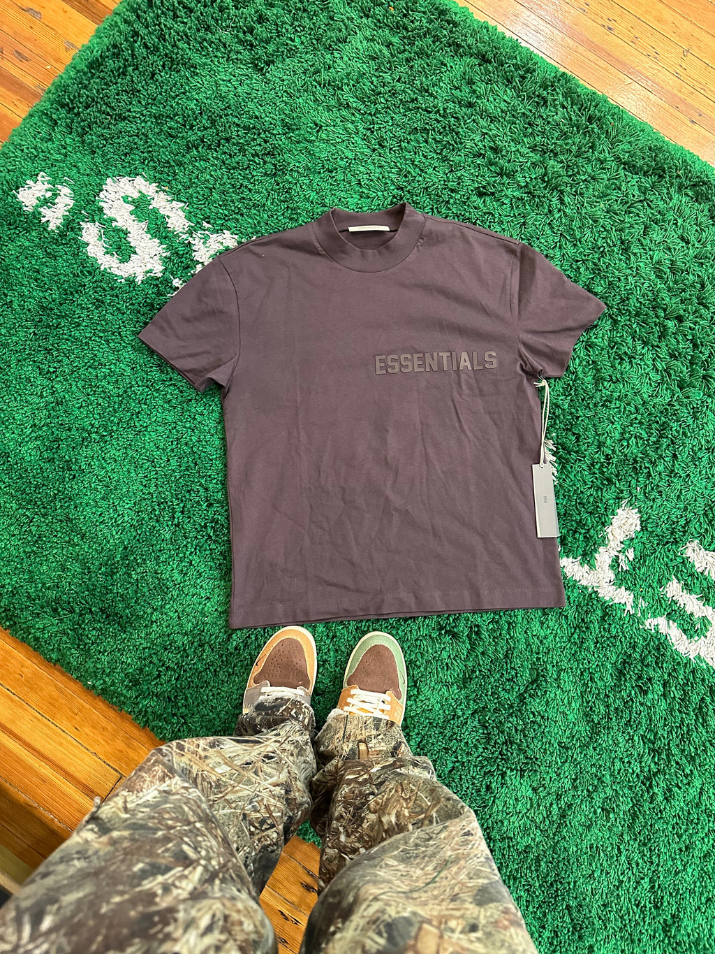 Essentials Tee “Plum” - product view 3