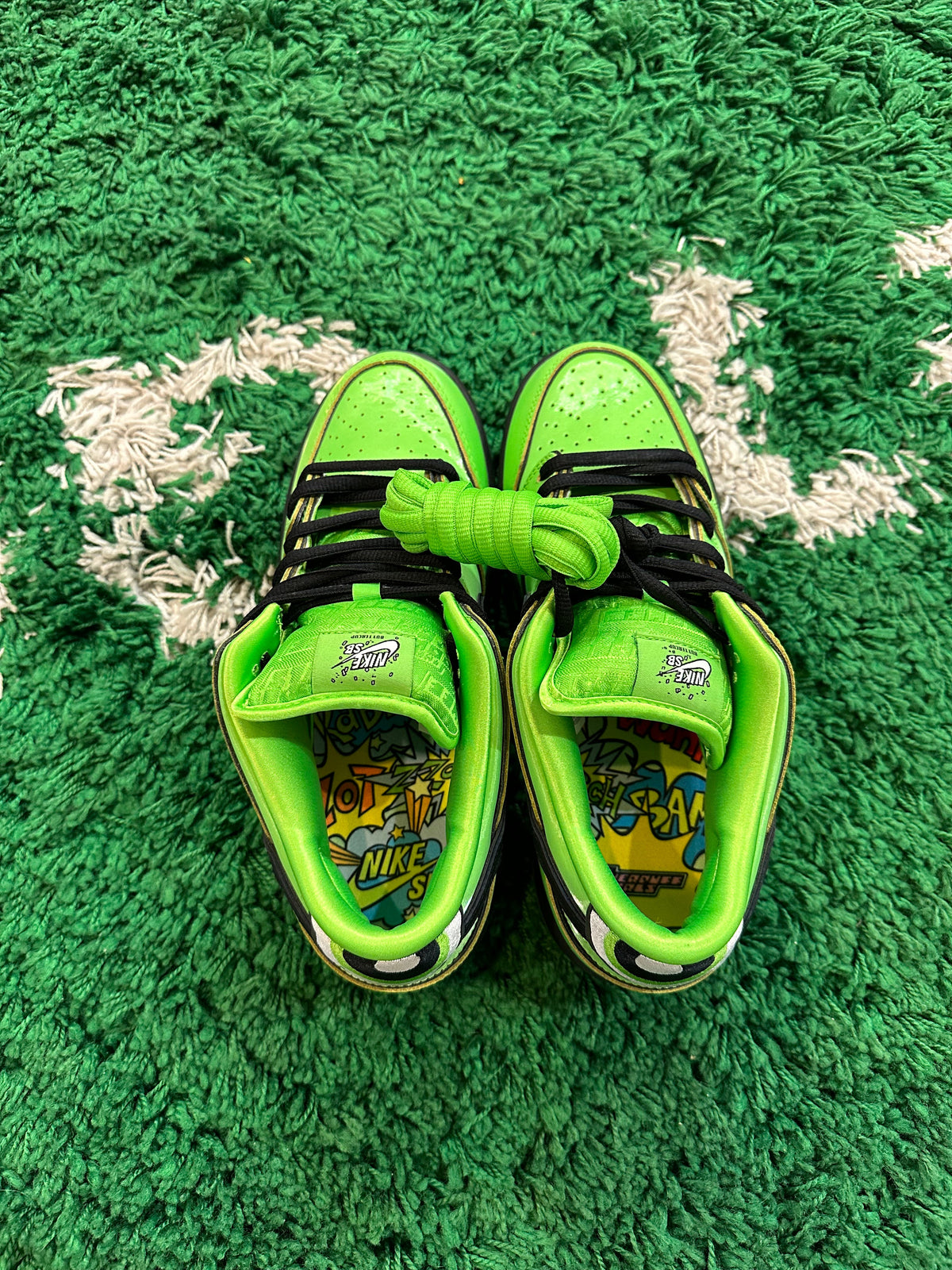 Nike SB Dunk Low x Powerpuff Girls “Buttercup” - product view 4