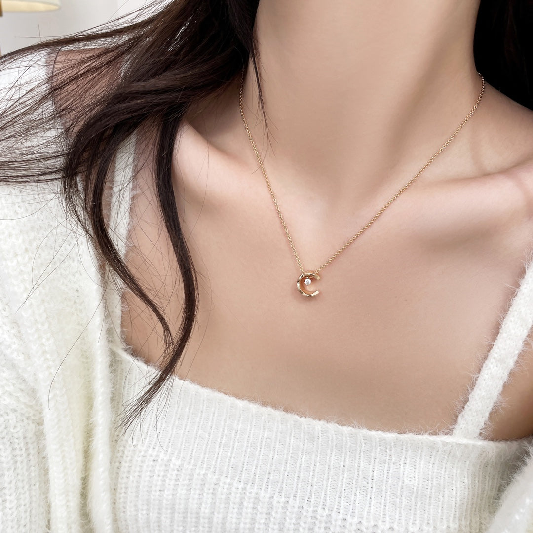 Chanel Crush Cubic Zirconia Necklace - product view 6