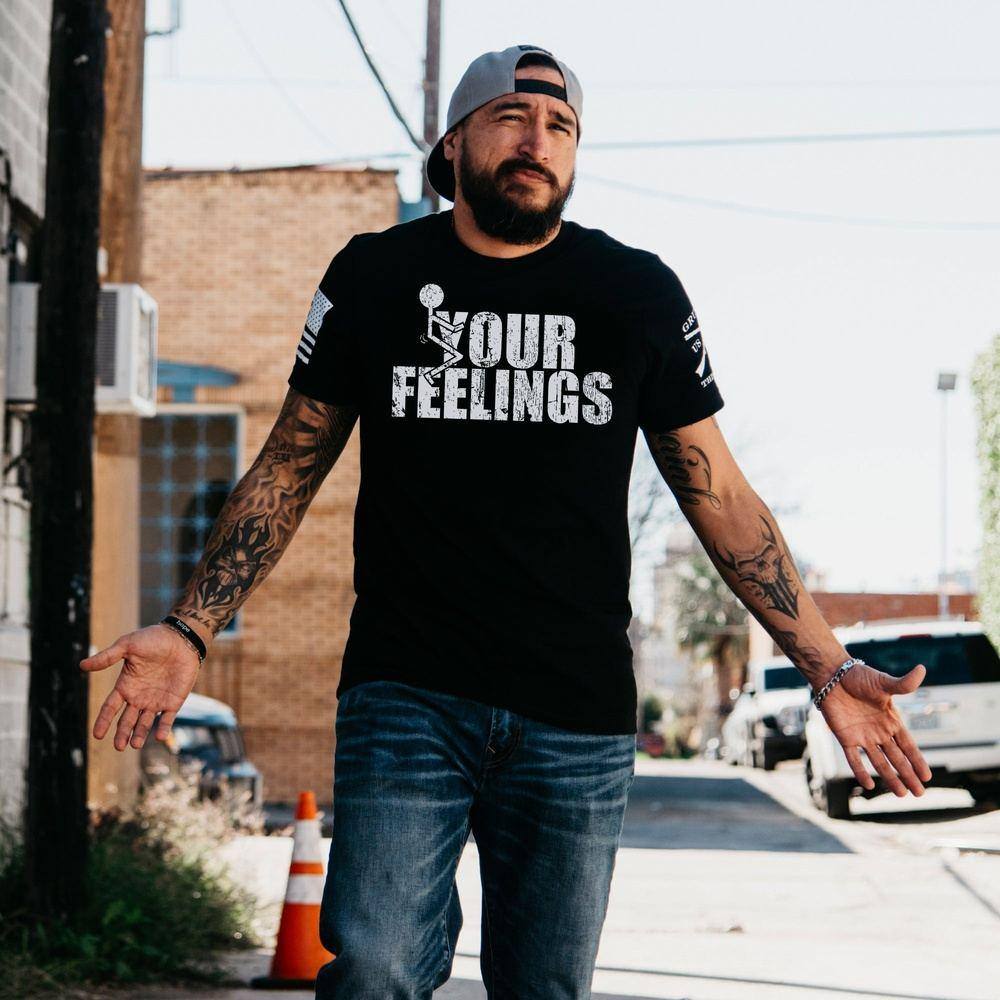 F*ck Your Feelings T-Shirt - Black