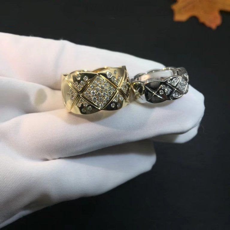 Chanel Crush Ring Gold Cubic Zirconia - product view 3