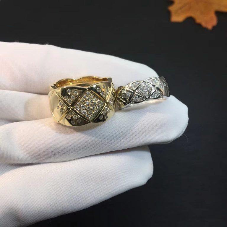Chanel Crush Ring Gold Cubic Zirconia - product view 4