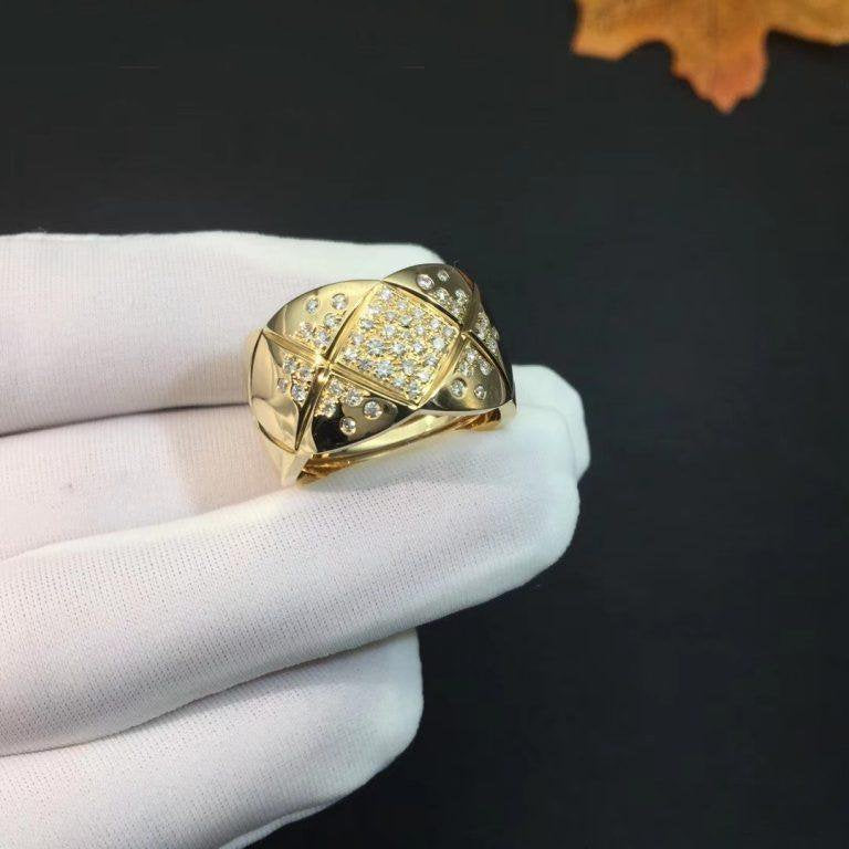 Chanel Crush Ring Gold Cubic Zirconia - product view 6