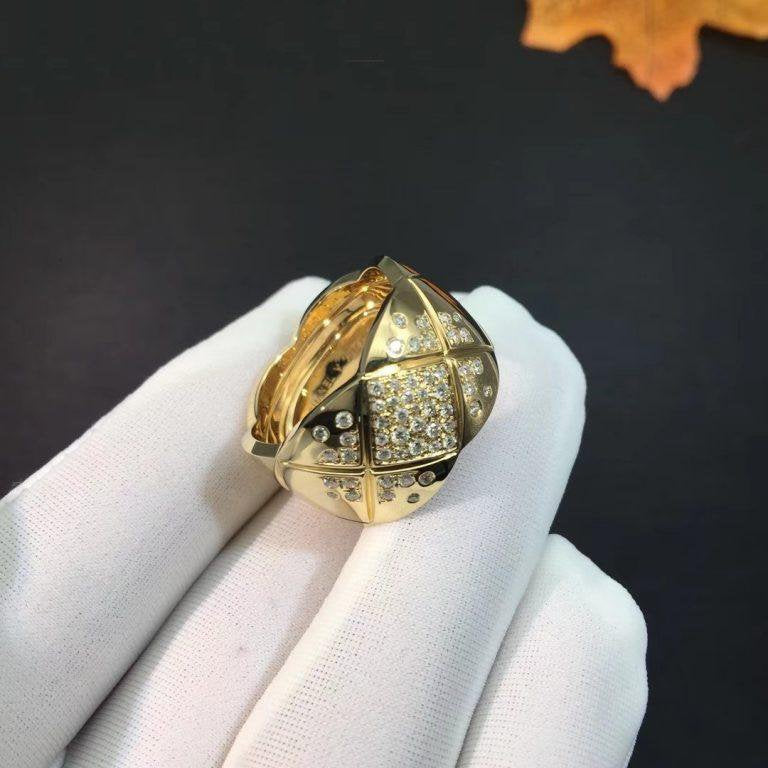 Chanel Crush Ring Gold Cubic Zirconia - product view 7