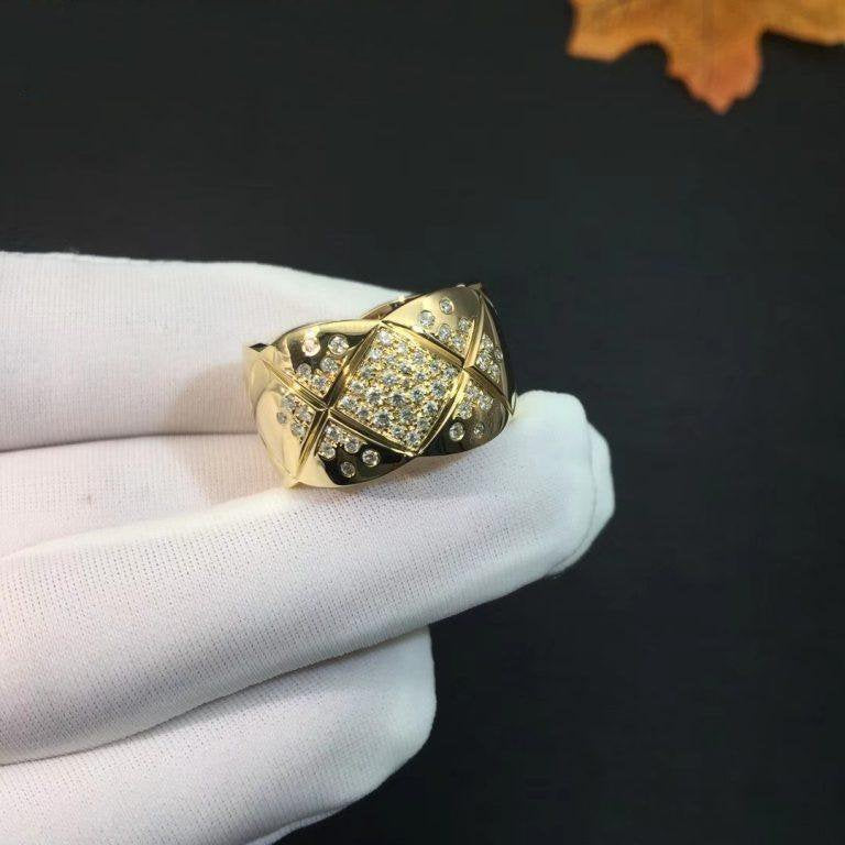 Chanel Crush Ring Gold Cubic Zirconia - product view 8