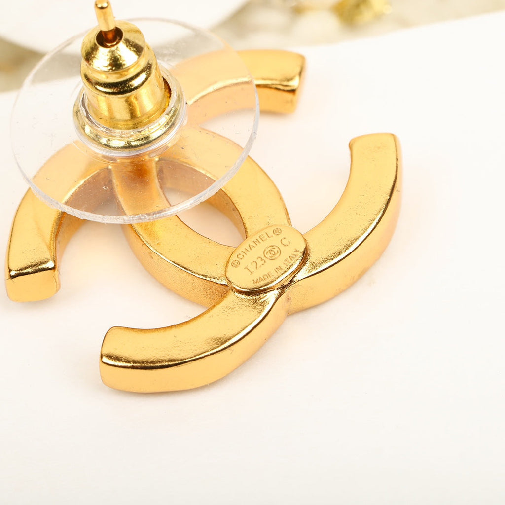 Chanel Oil Dripping Double C Earrings - product view 6